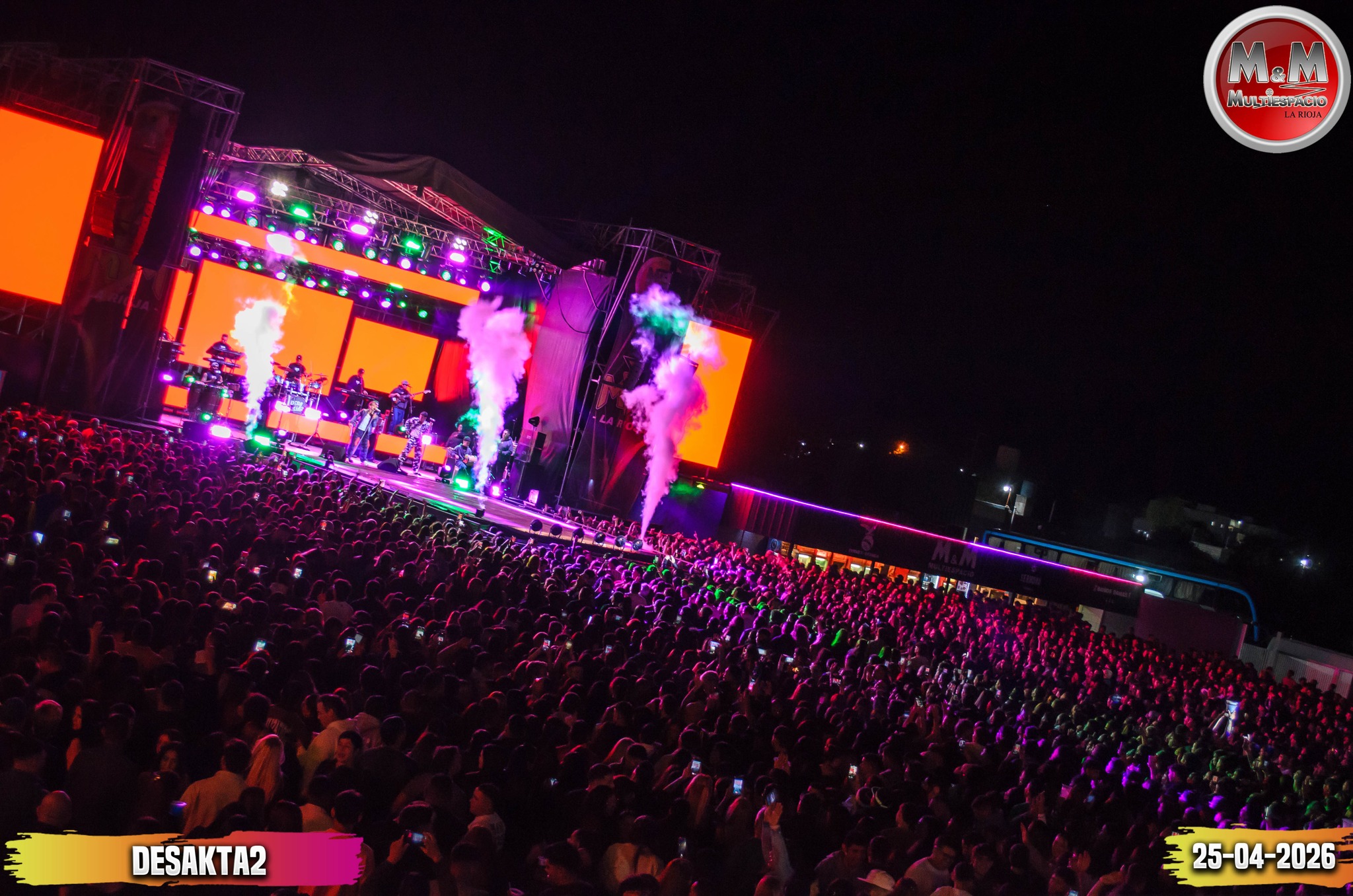 Crowd en M&M